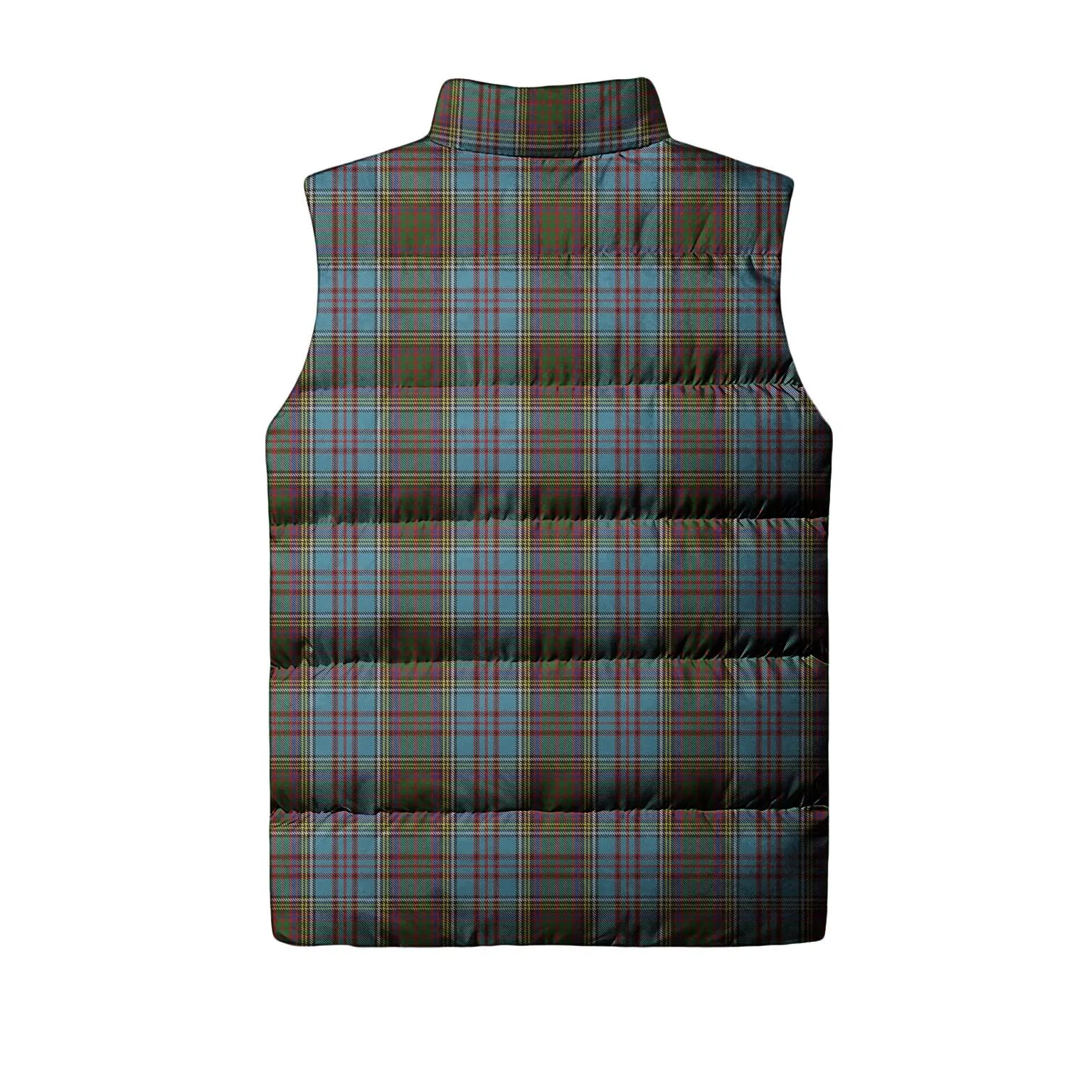 Anderson Tartan Sleeveless Puffer Jacket