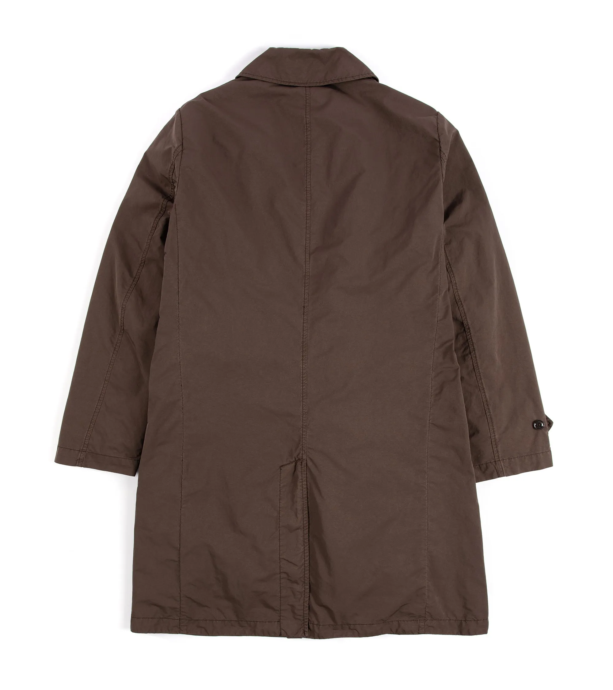 Aspesi Vodka Long Padded Coat: Chestnut