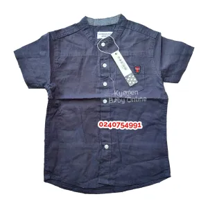 Baby Boy Short Sleeve Shirt  (La Fabrique Des)