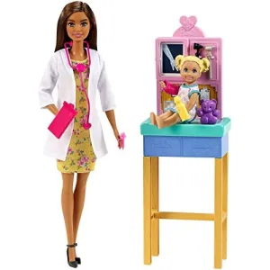 Barbie Pediatrician Playset Brunette Doll