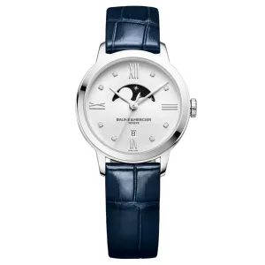 Baume & Mercier Ladies Blue Classima Watch 10329