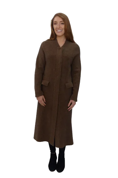 Brown Wool Coat