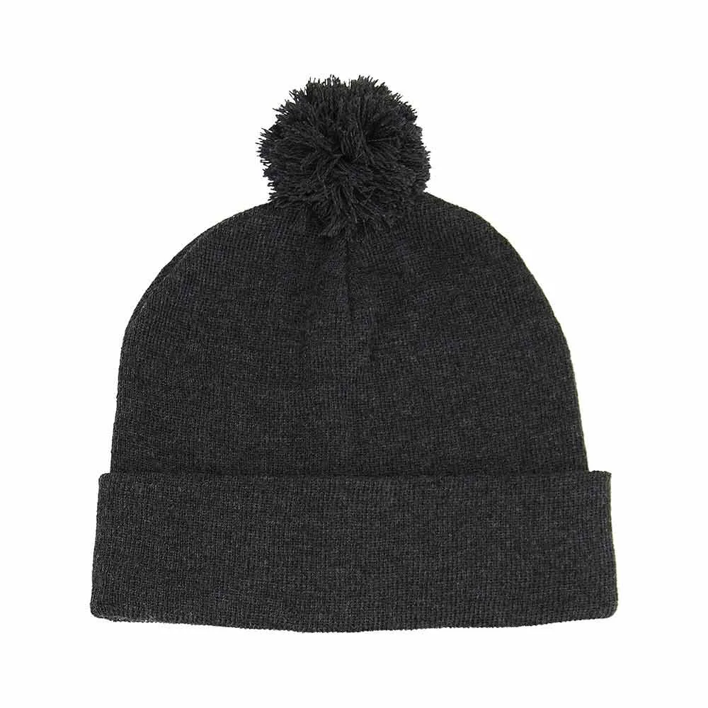 Cuffed Pom Beanie