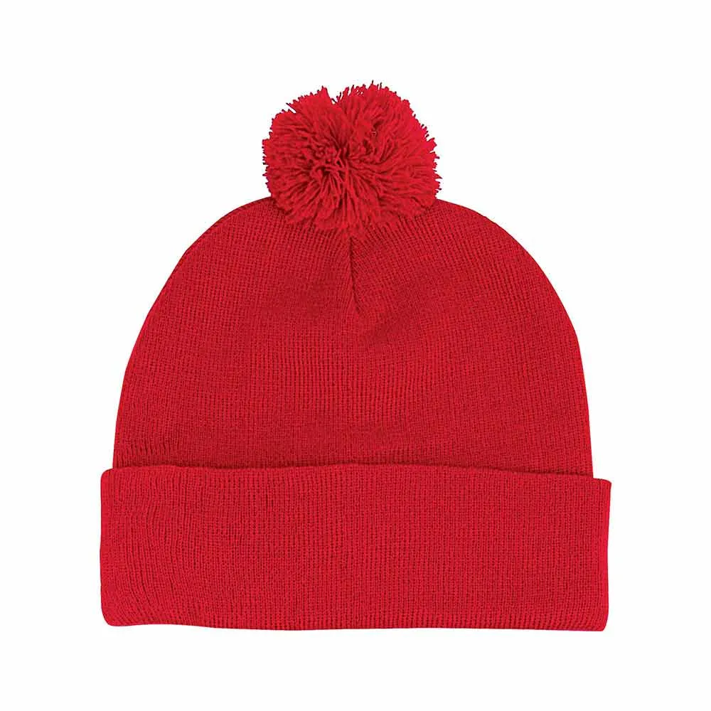 Cuffed Pom Beanie