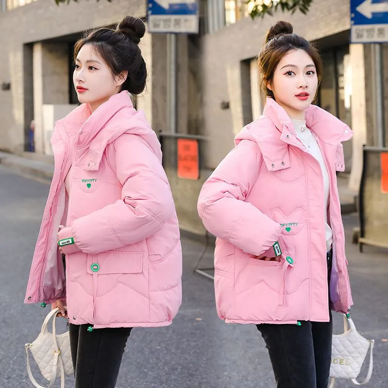 Elastic Banded Cuff Puffer Jacket