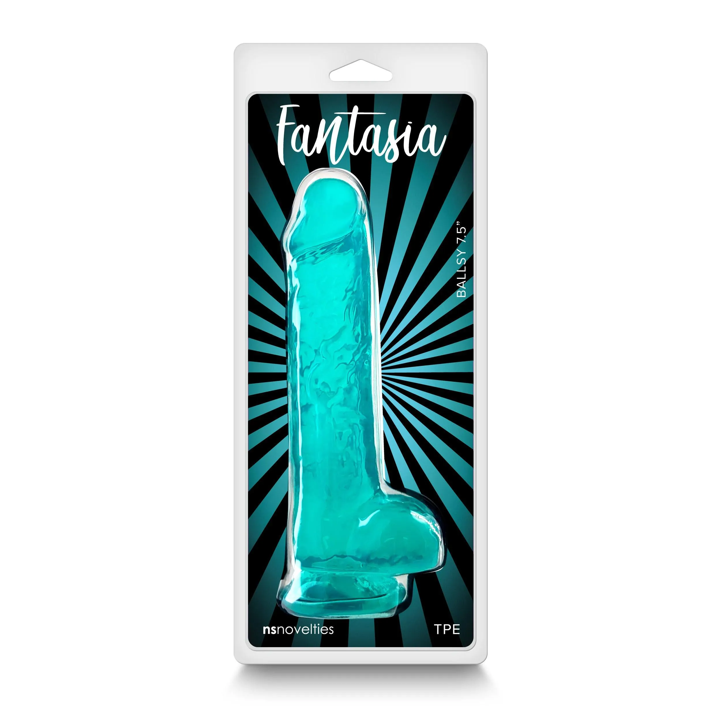 Fantasia - Ballsy 7.5 Inch - Teal