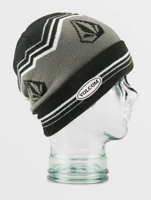 Kids Powder Beanie - Black