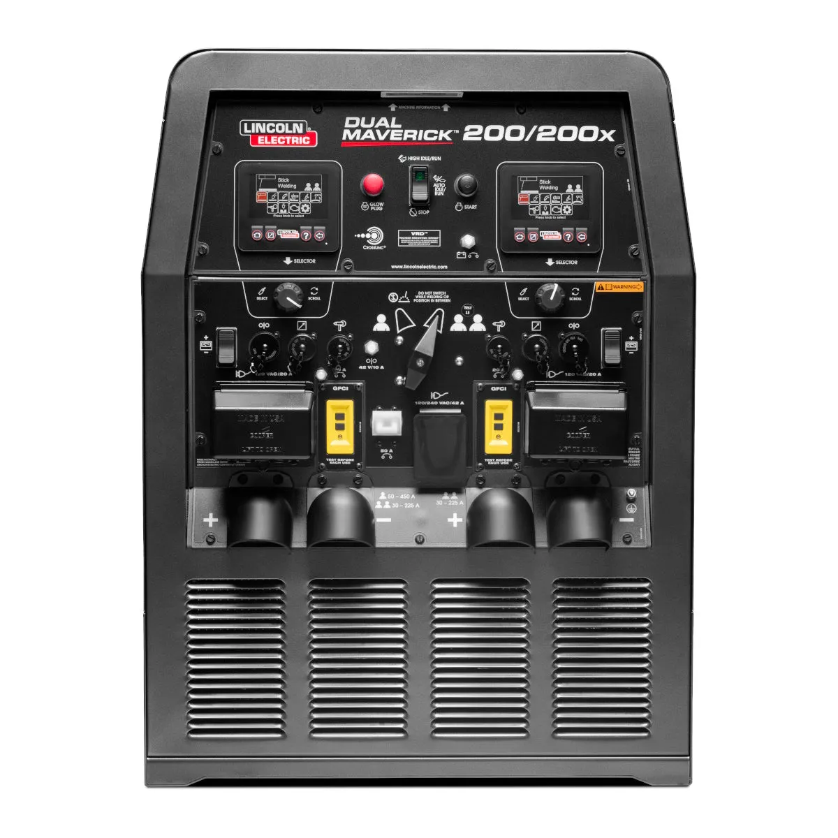 Lincoln Dual Maverick 200/200X Diesel Welder Generator (K4382-1)