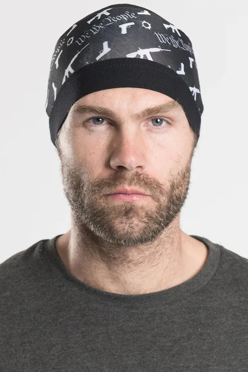 Men's Skull Cap Beanie - Stylish Choice for Bikers 57714