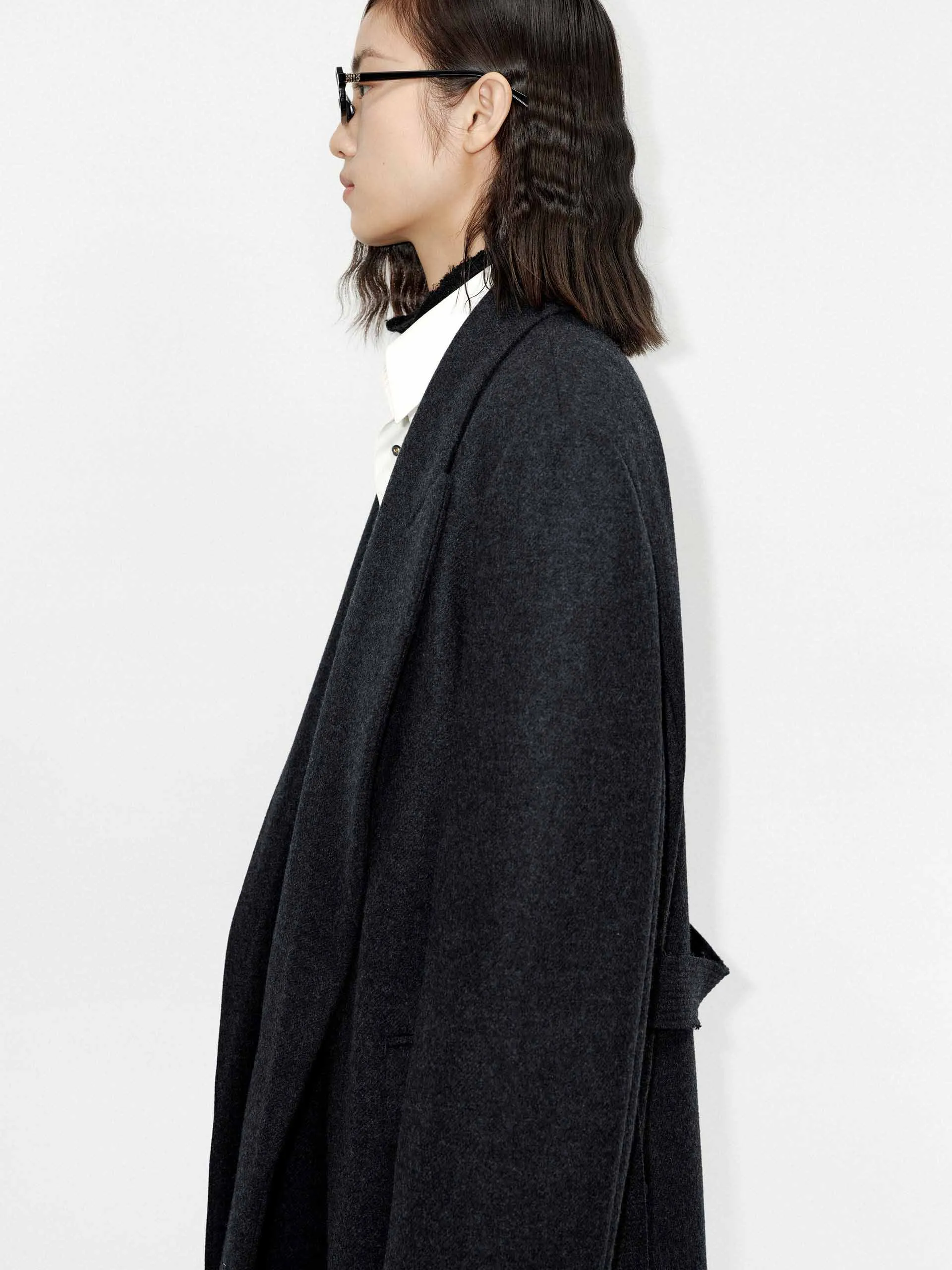 Merino Wool Long Coat