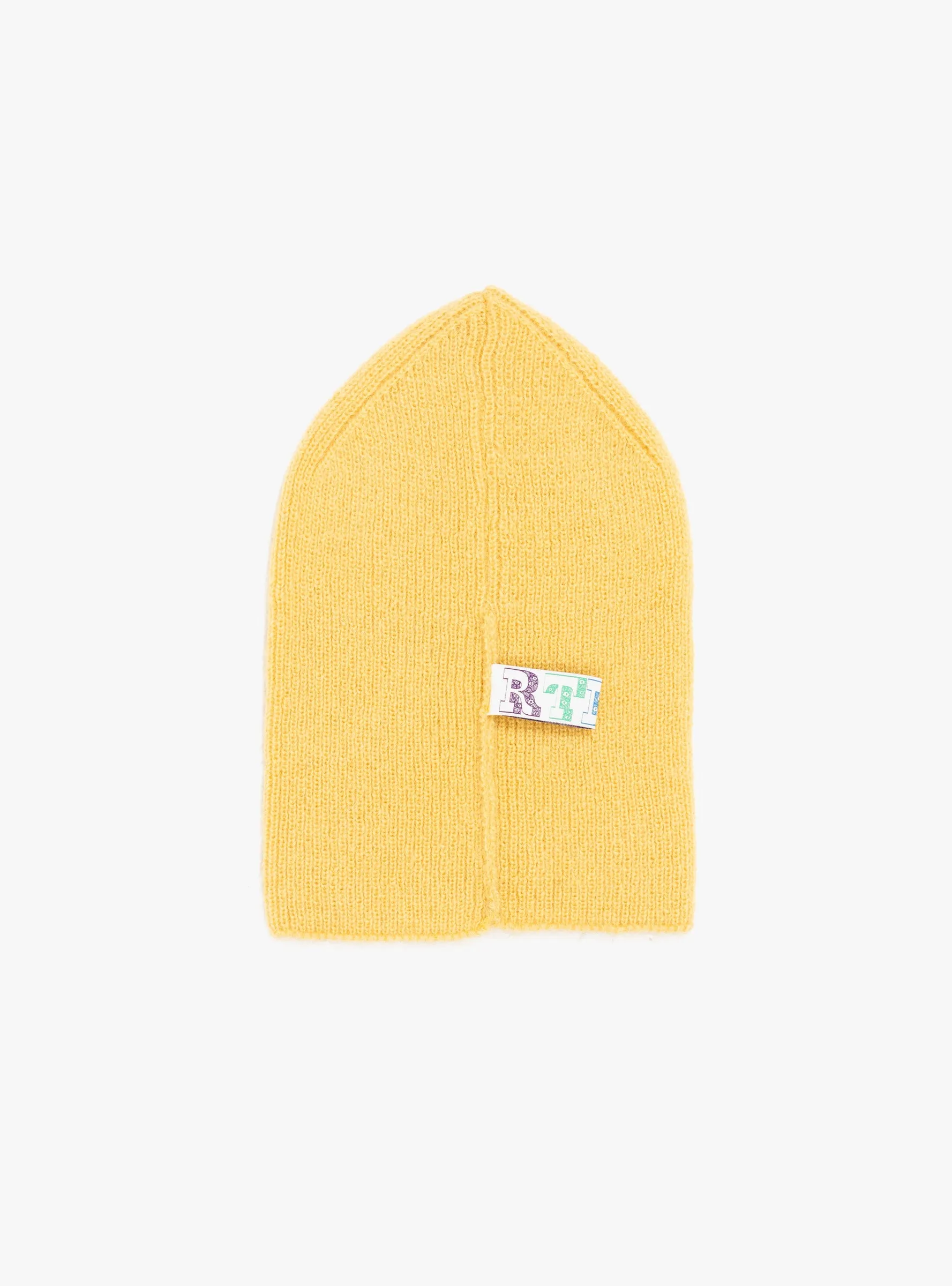 Mohair Beanie Yellow