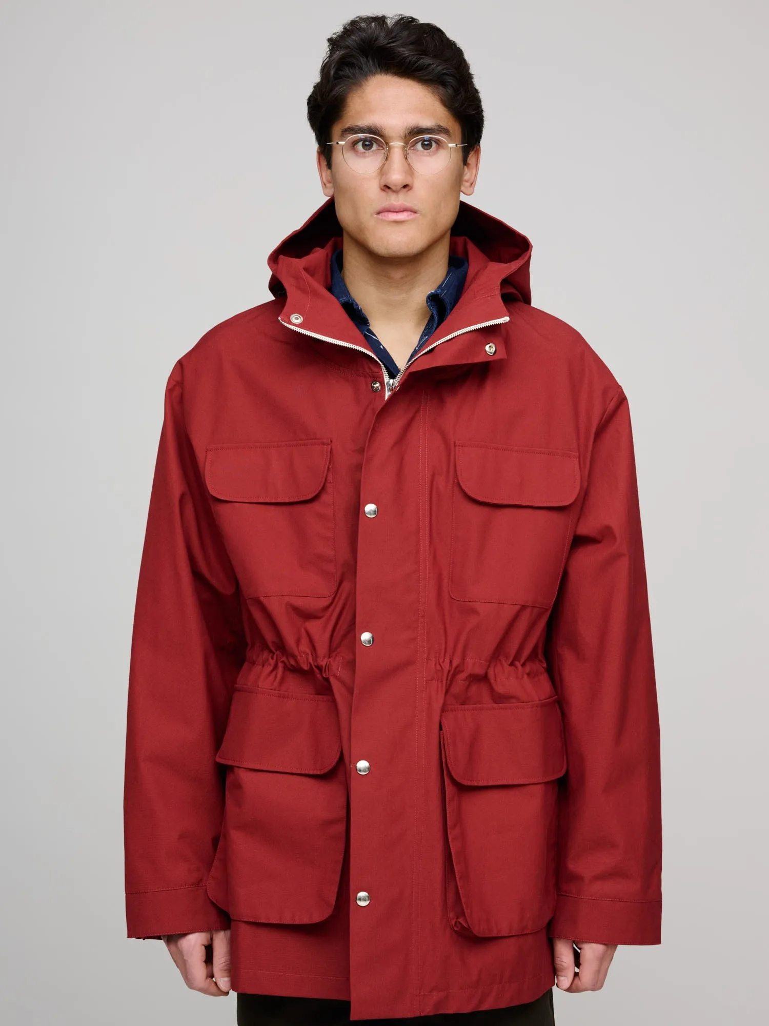 Mountain Parka, Brick Red