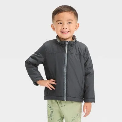 New - Toddler 3-in-1 Jacket Set - Cat & Jack Gray 6