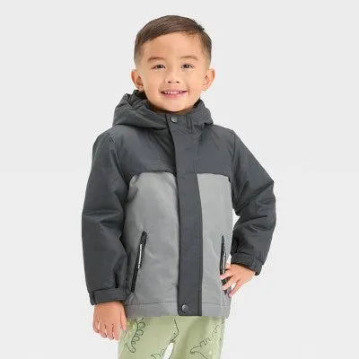 New - Toddler 3-in-1 Jacket Set - Cat & Jack Gray 6