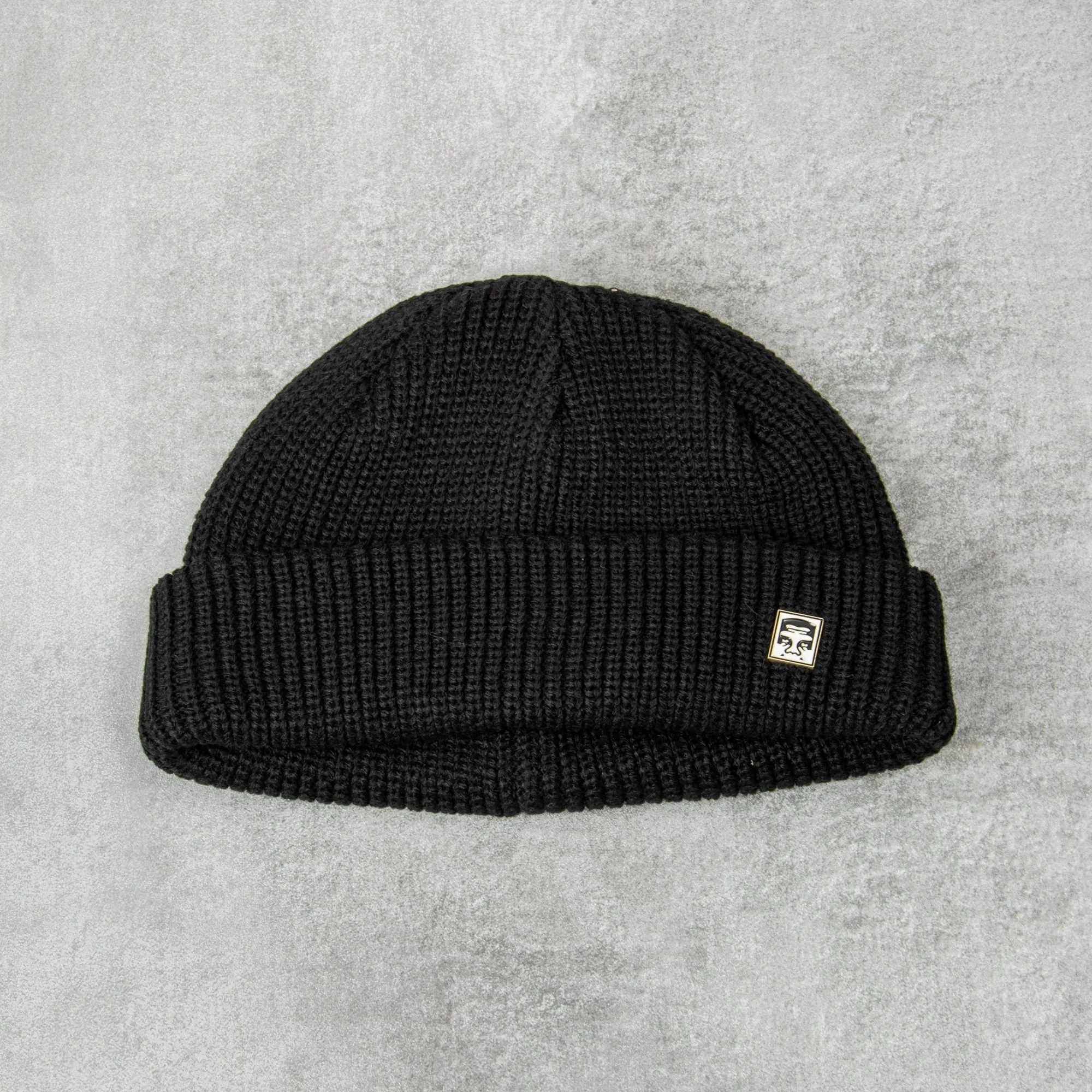 Obey Micro Beanie - Black