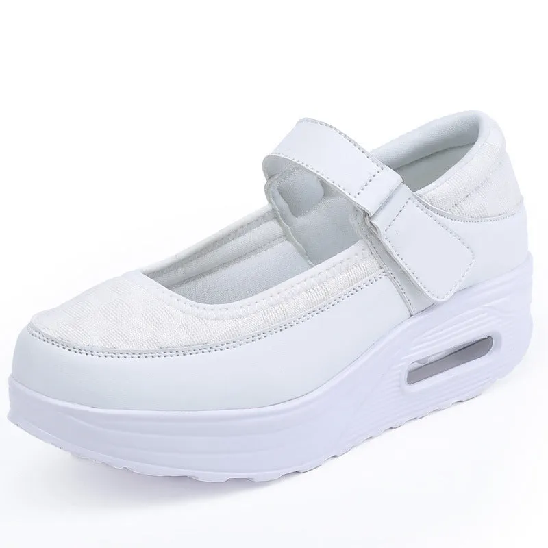 Owlkay Nurse Air Cushion Soft Soles Shoes