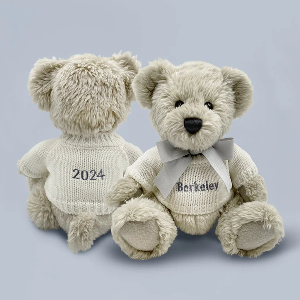 Personalised Christmas Berkeley Year Bear with Gift Box