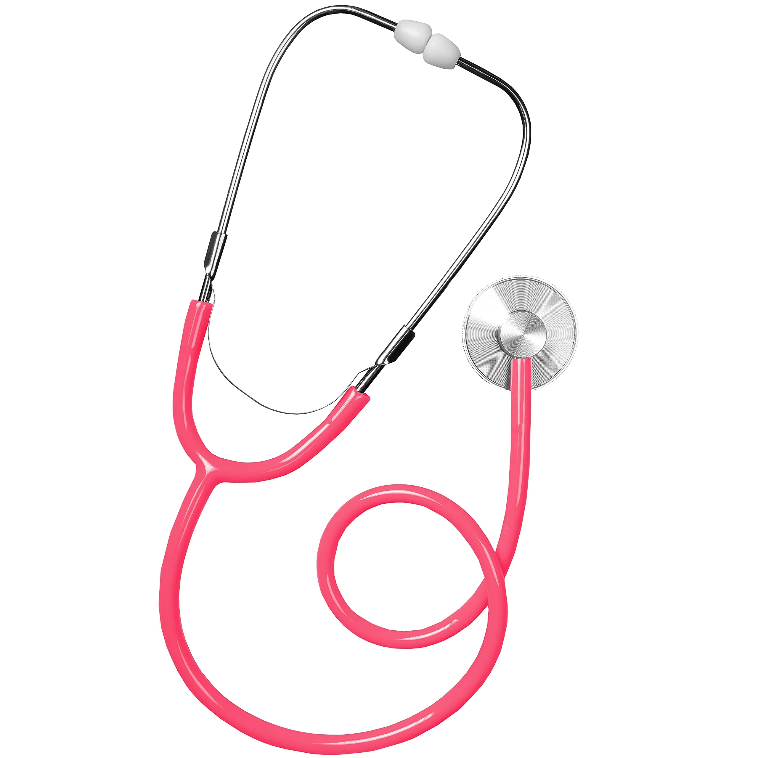 Pink Doctor's Stethoscope Toy - Doctor Or Nurse Pretend Play Costume Accessories and Prop Toys for Kids - 1 Piece