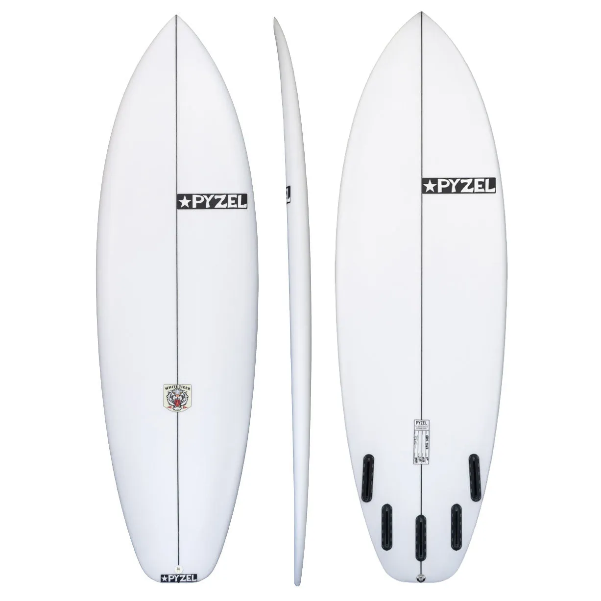 Pyzel White Tiger Surfboard