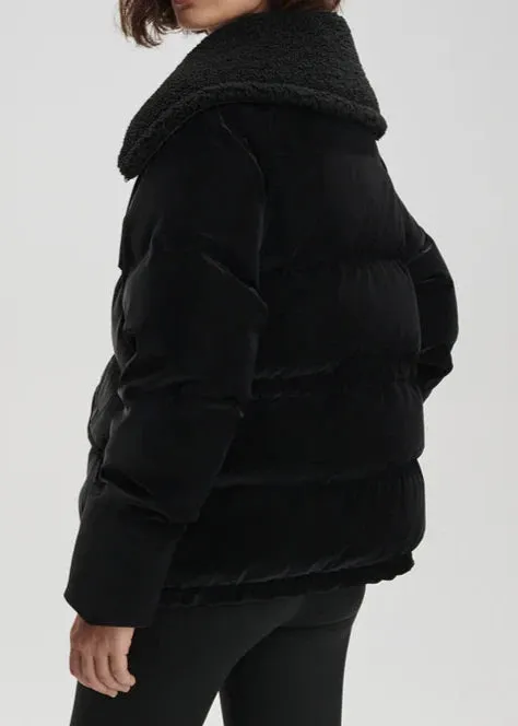 ROSEVILLE SHORT PUFFER | BLACK