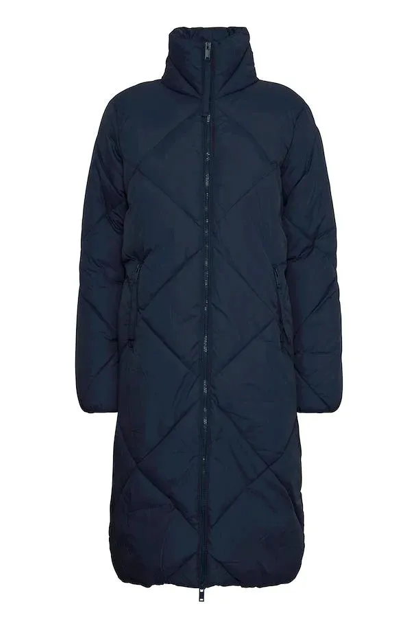 The Bomina Puffer Long Jacket 2.0 - Copenhagen Nights