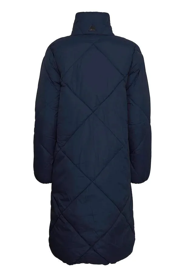 The Bomina Puffer Long Jacket 2.0 - Copenhagen Nights