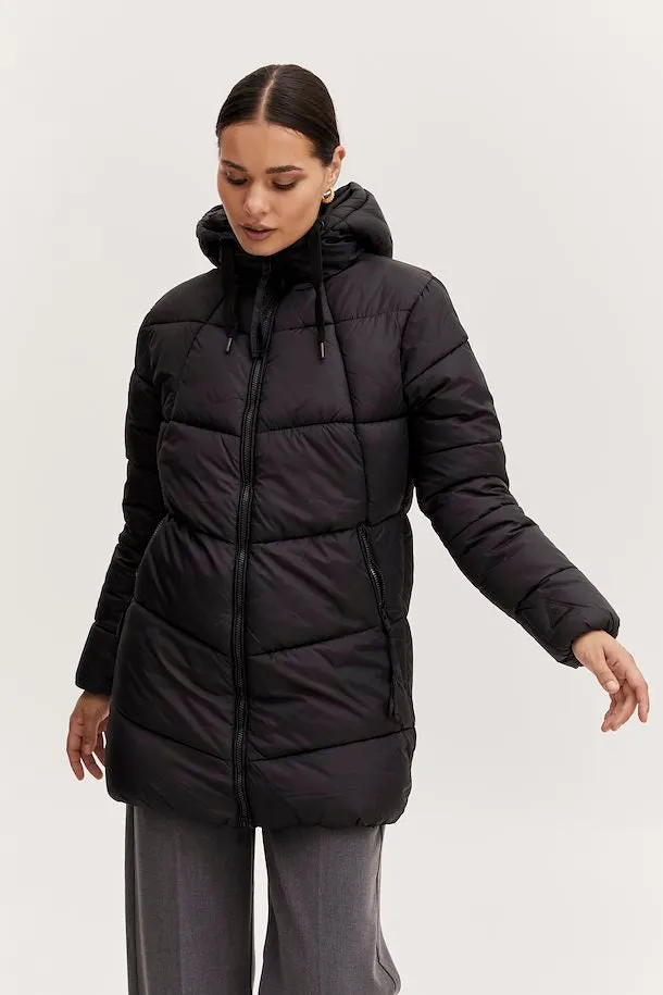 The Canyon Puffer Jacket - Black - PLUS