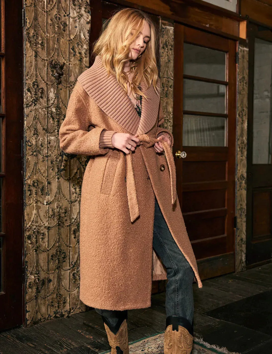 The Laria Coat by Heartloom - Camel