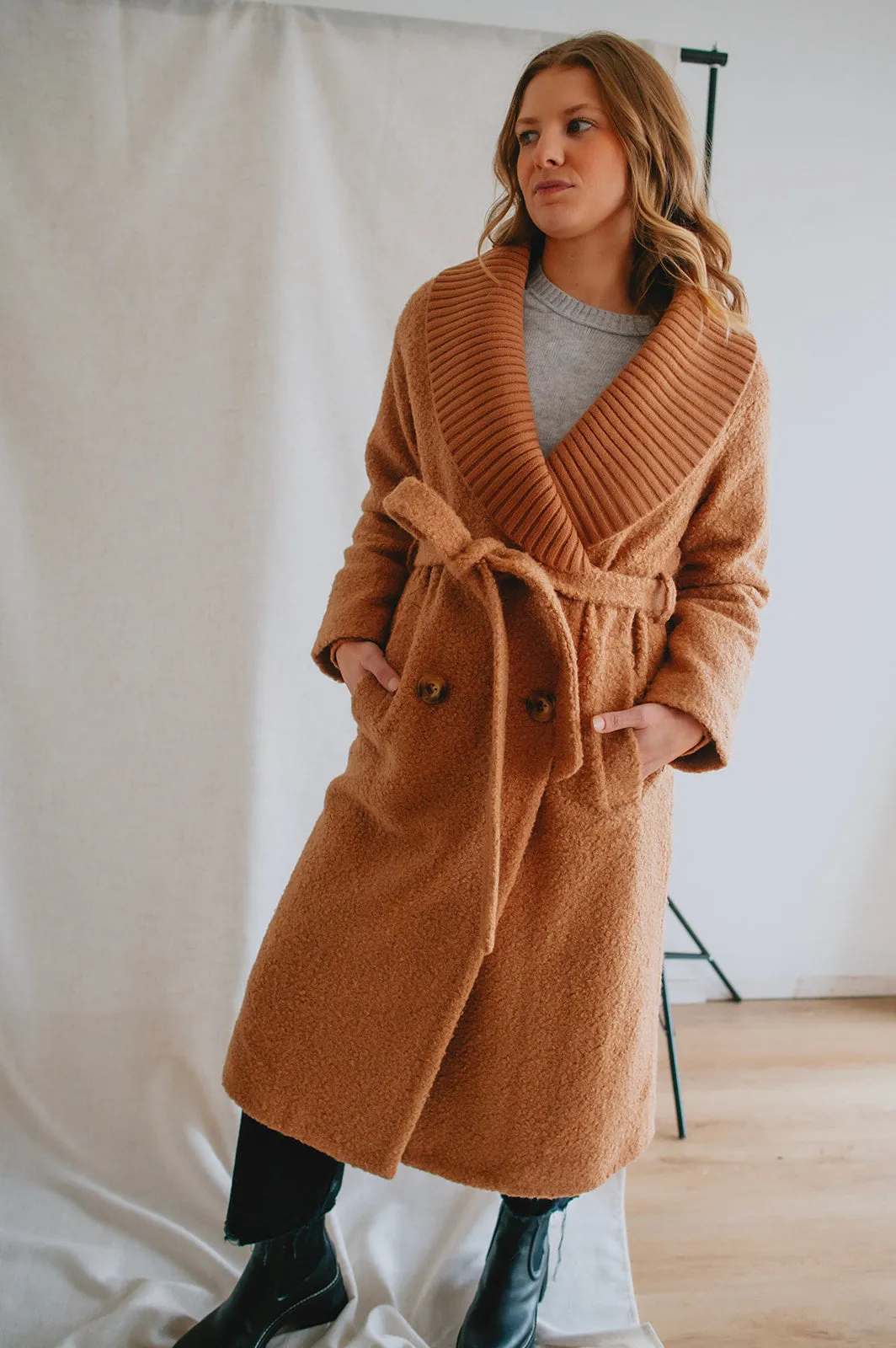 The Laria Coat by Heartloom - Camel