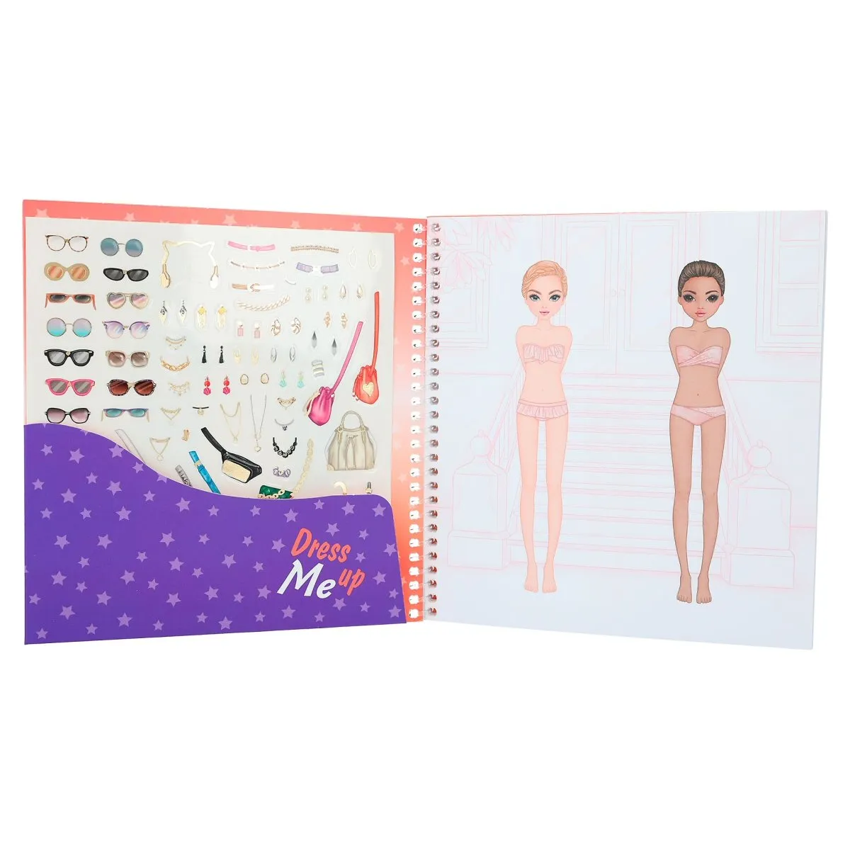 TOPModel Dress Me Up Sticker Book