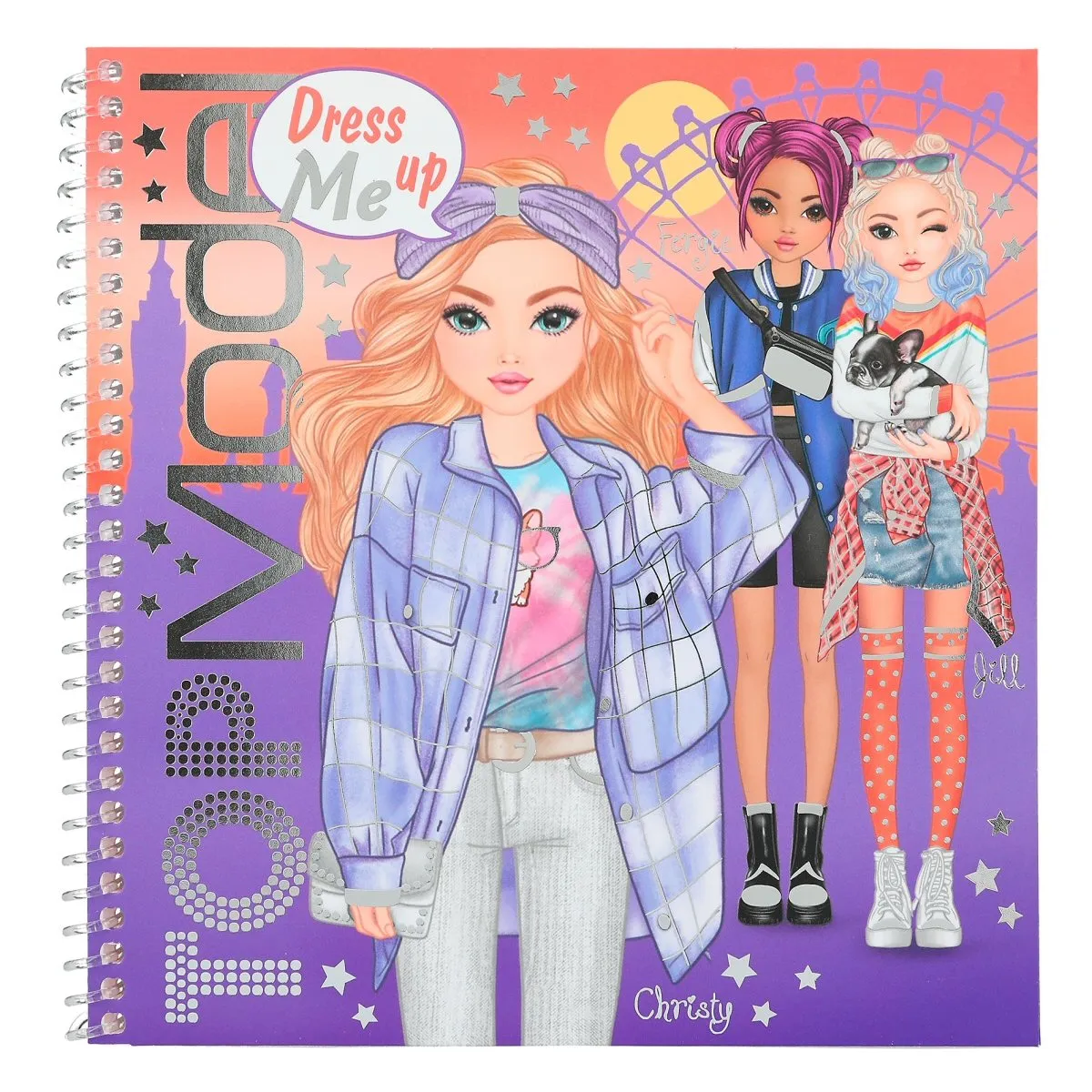 TOPModel Dress Me Up Sticker Book