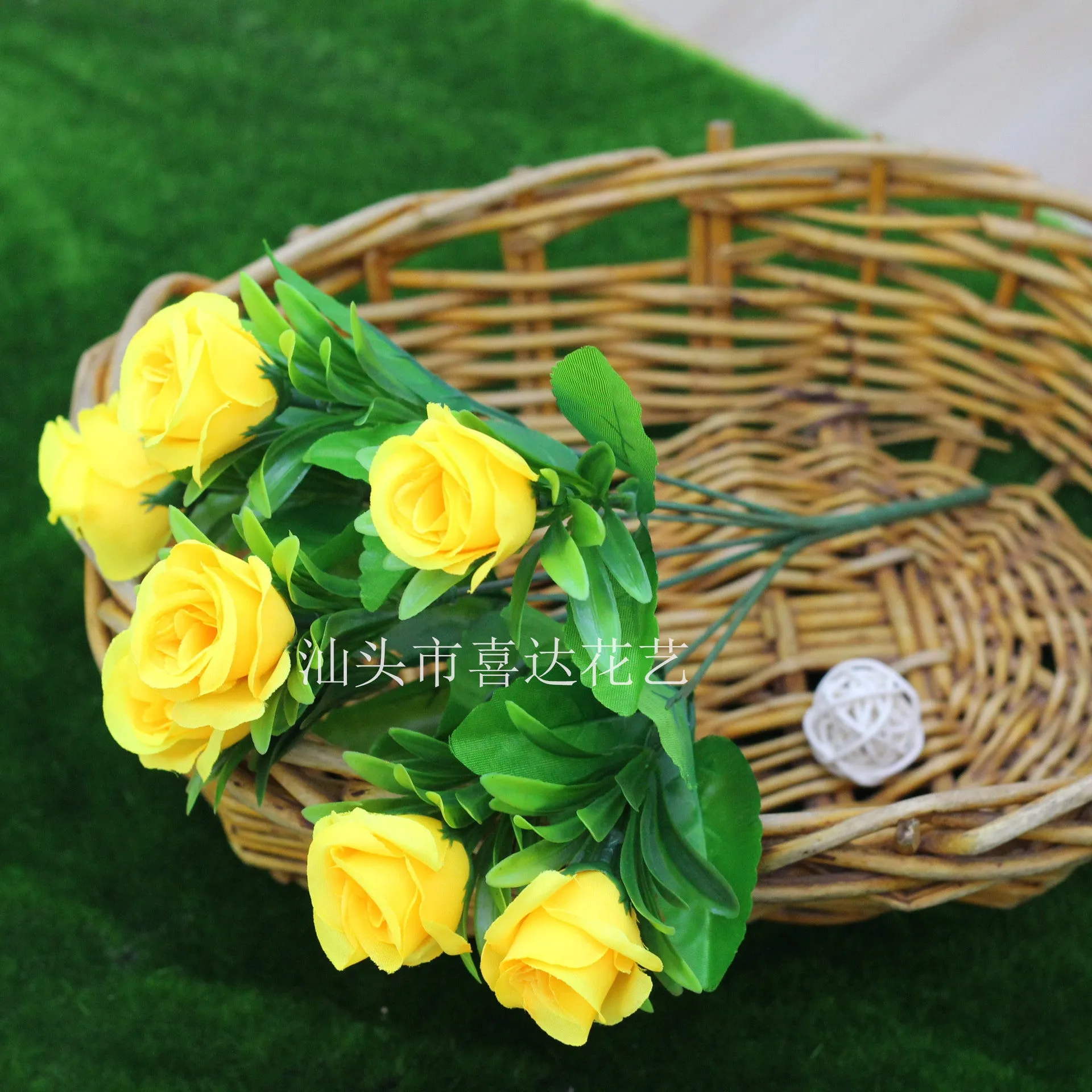 Vanilla Rose Driven Flower Fake Flower Gift for Women